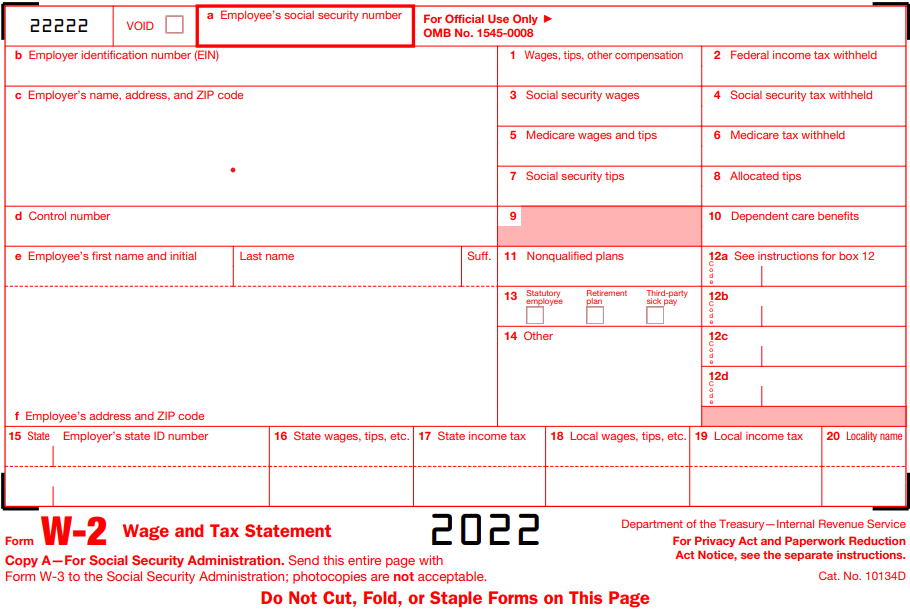 2022 form W2 for Georgia